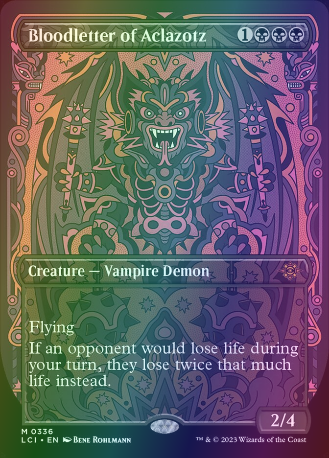 Bloodletter of Aclazotz - LCI 336 Foil