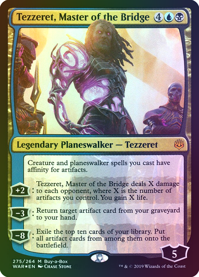 Tezzeret, Master of the Bridge - WAR 275 Foil