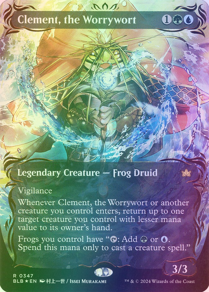 Clement, the Worrywort - BLB 347 Foil