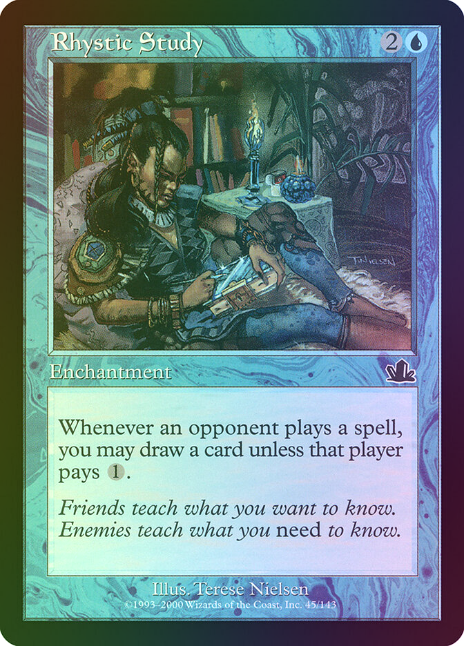 Rhystic Study - PCY 45 Foil