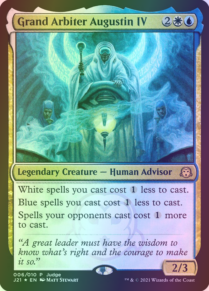 Grand Arbiter Augustin IV - PJ21 6 Foil