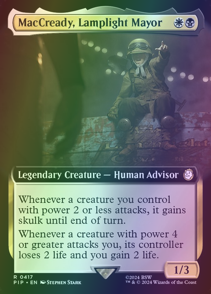 MacCready, Lamplight Mayor - PIP 417 Foil