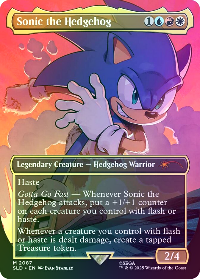 Sonic the Hedgehog - SLD 2087 Foil