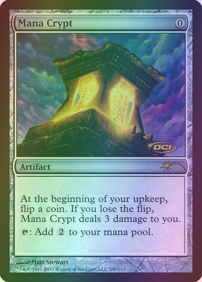 Mana Crypt - G11 5 Foil