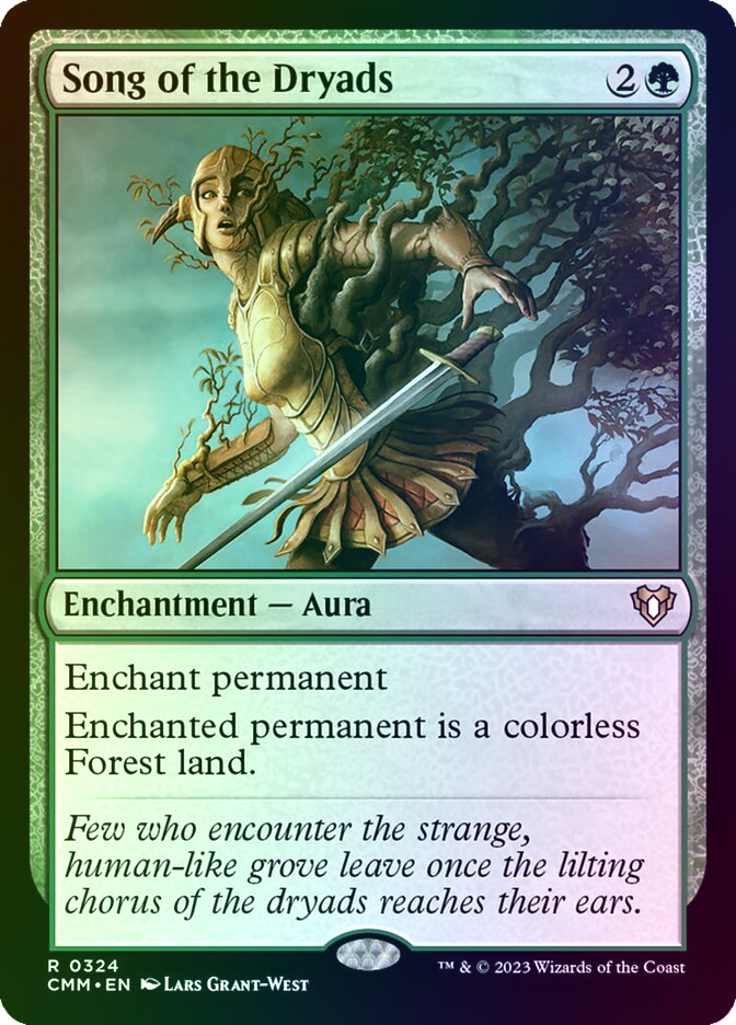 Song of the Dryads - CMM 324 Foil