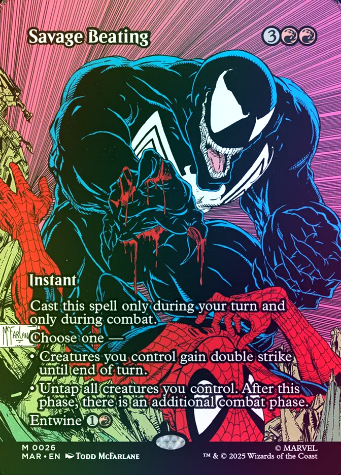 Savage Beating - MAR 26 Foil