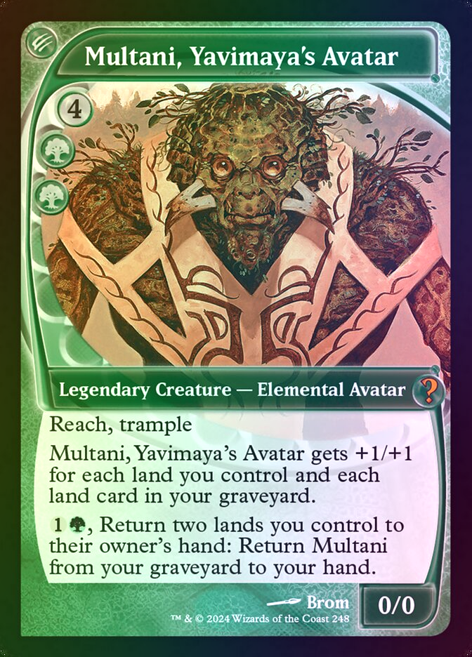 Multani, Yavimaya's Avatar - MB2 248 Foil