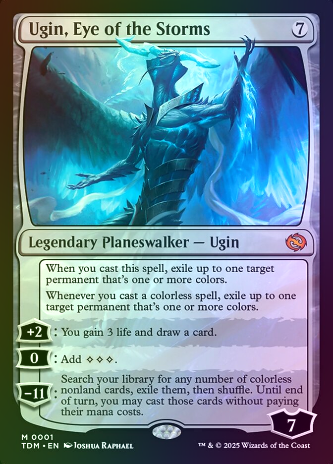 Ugin, Eye of the Storms - TDM 1 Foil
