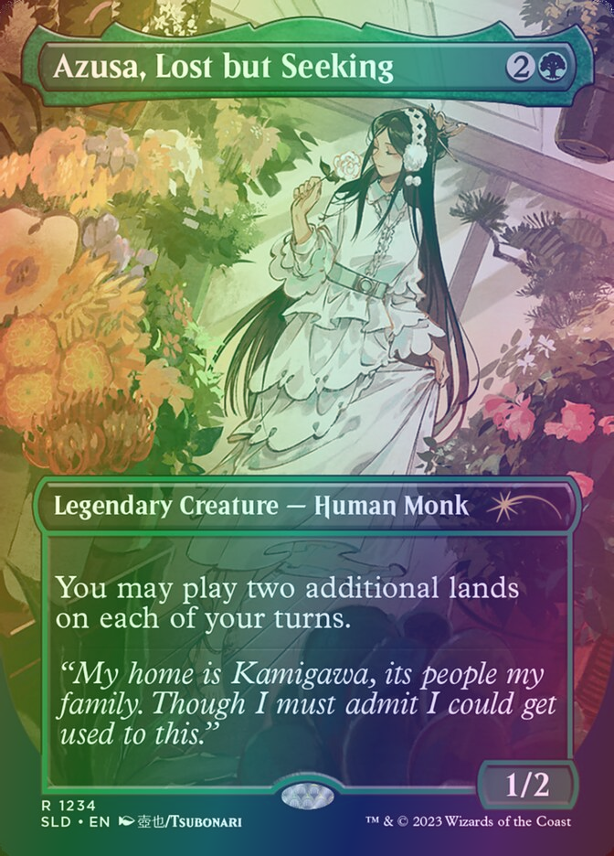 Azusa, Lost but Seeking - SLD 1234 Foil