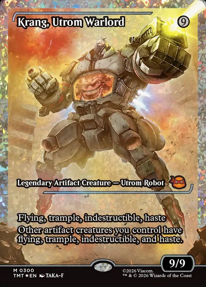 Krang, Utrom Warlord - TMT 300 Fracture Foil