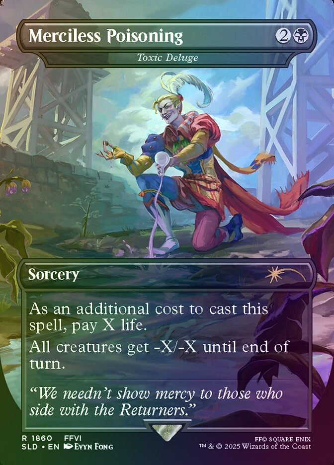 Merciless Poisoning (Toxic Deluge) - SLD 1860 Foil