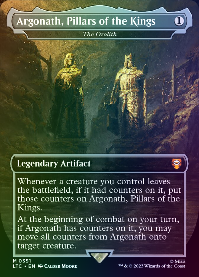 Argonath, Pillars of the Kings (The Ozolith) - LTC 351 Foil