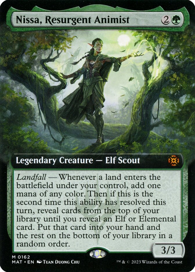 Nissa, Resurgent Animist - MAT 162