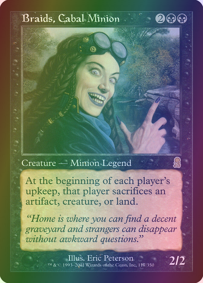 Braids, Cabal Minion - ODY 117 Foil