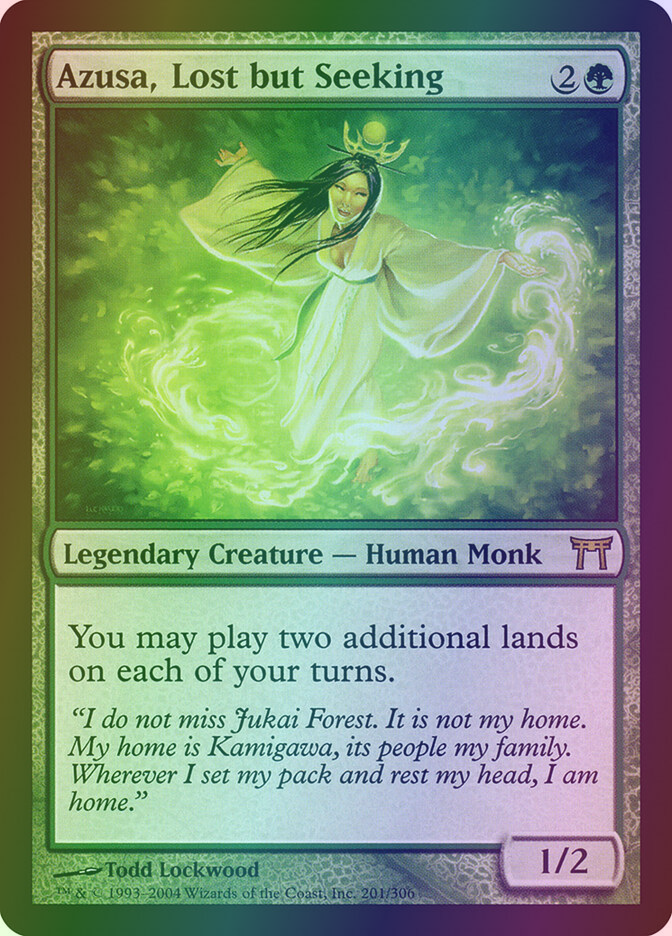Azusa, Lost but Seeking - CHK 201 Foil