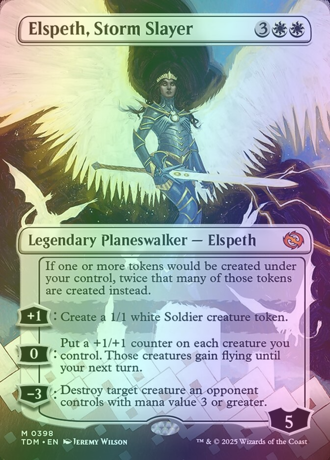 Elspeth, Storm Slayer - TDM 398 Foil