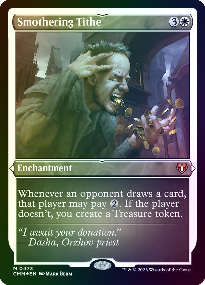 Smothering Tithe - CMM 473 Foil