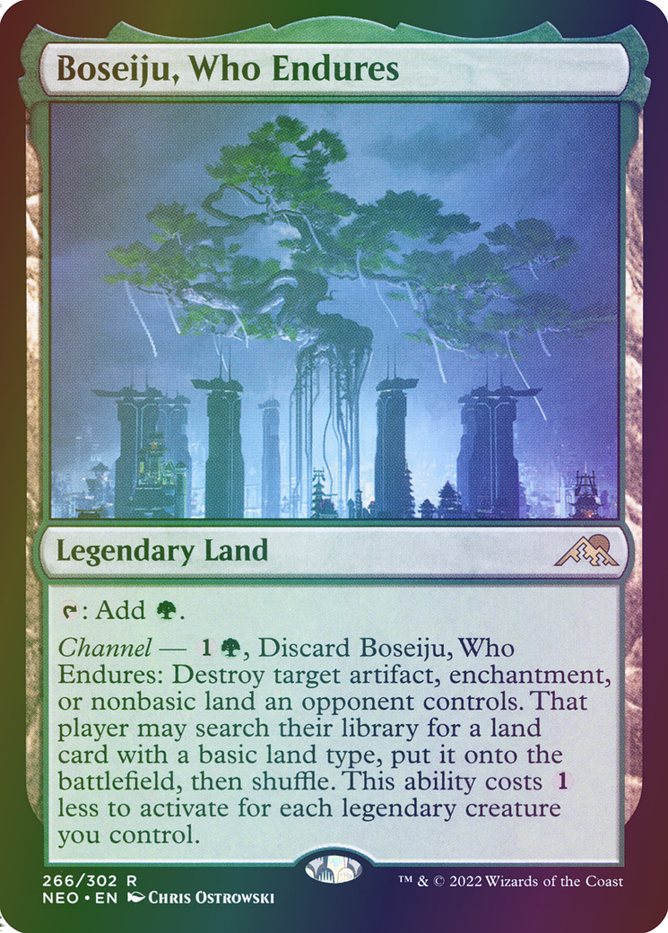Boseiju, Who Endures - NEO 266 Foil