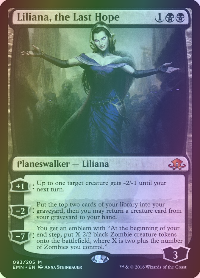Liliana, the Last Hope - EMN 93 Foil