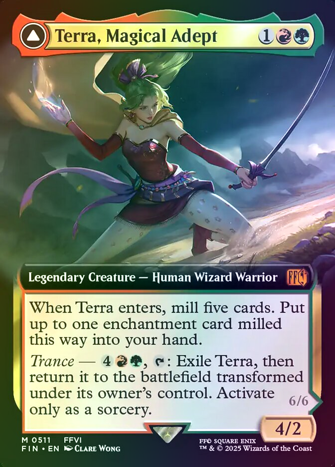 Terra, Magical Adept // Esper Terra - FIN 511 Foil