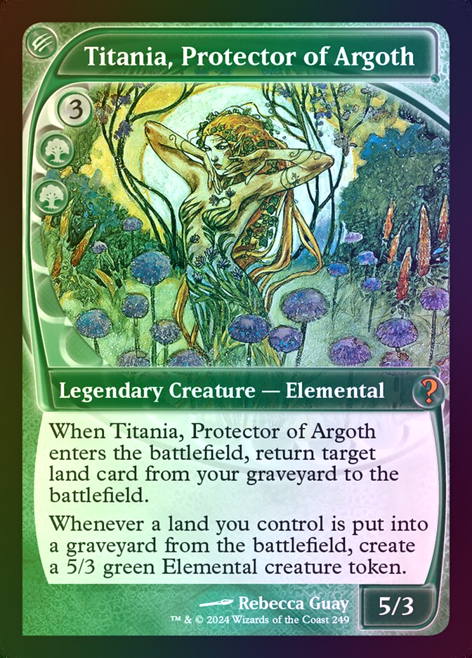 Titania, Protector of Argoth - MB2 249 Foil