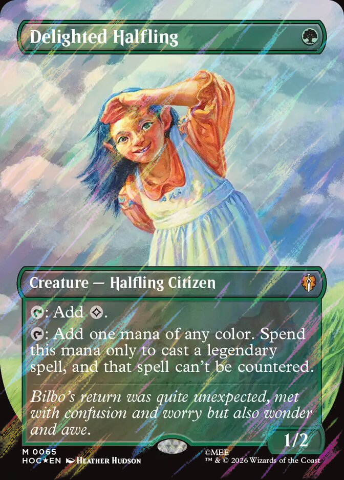 Delighted Halfling - HOC 65 Surge Foil