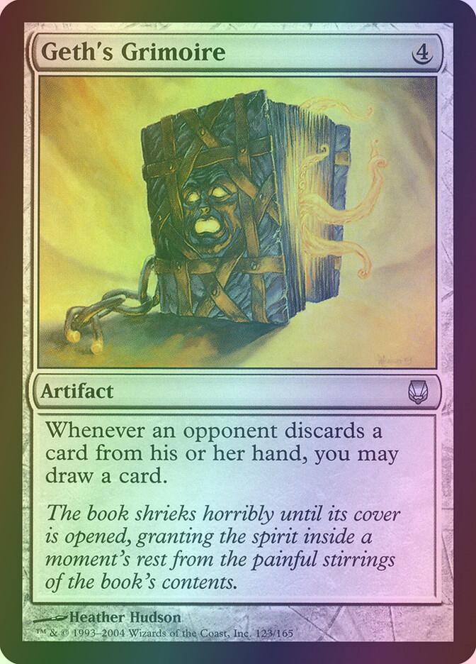 Geth's Grimoire - DST 123 Foil