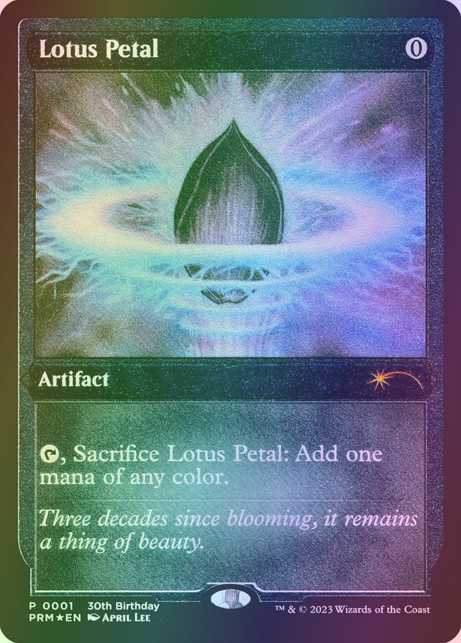 Lotus Petal - P30M 2 Foil
