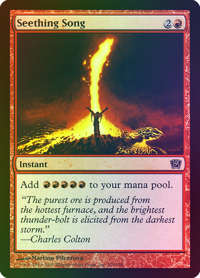 Seething Song - 9ED 216 Foil