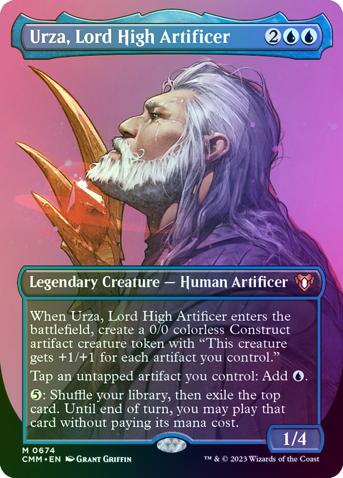 Urza, Lord High Artificer - CMM 674 Foil