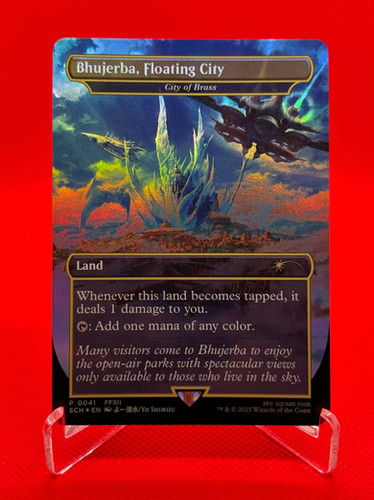 【激レア】真鍮の都(Foil) (Bhujerba, Floating City Bhujerba, Floating City (City of Brass) - SCH 41 Foil | The Mox Forge