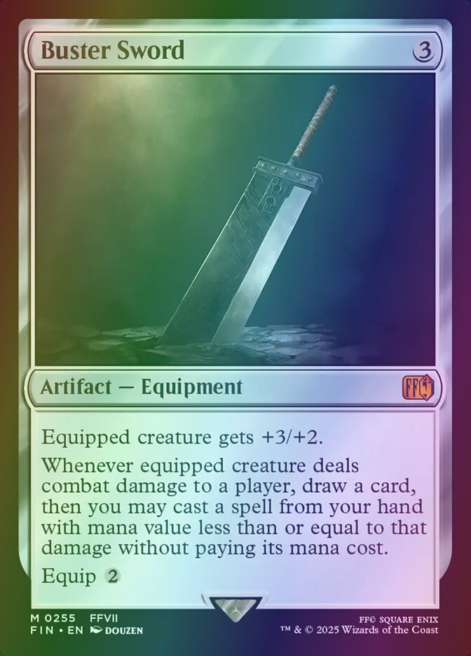 Buster Sword - FIN 255 Foil
