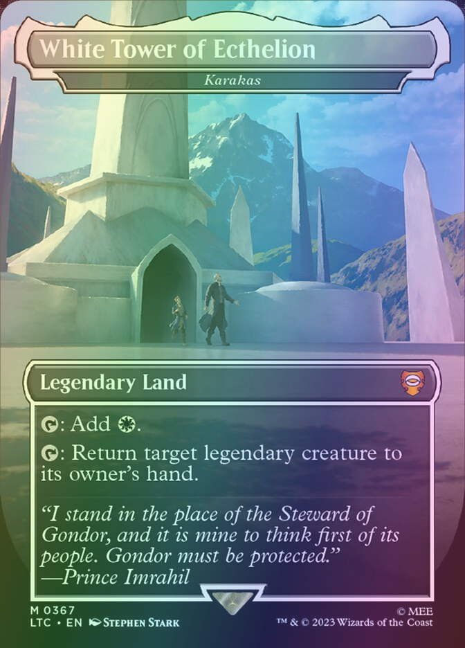 White Tower of Ecthelion (Karakas) - LTC 367 Foil