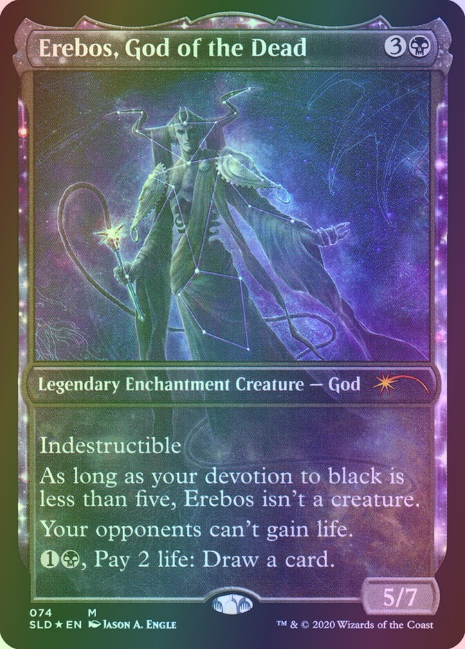 Erebos, God of the Dead - SLD 74 Foil