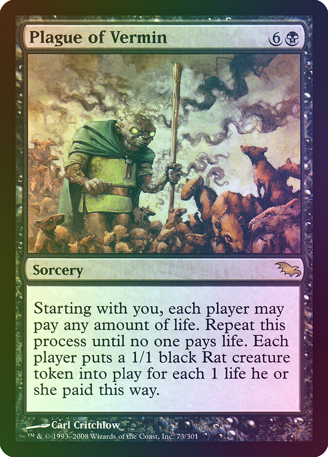 Plague of Vermin - SHM 73 Foil