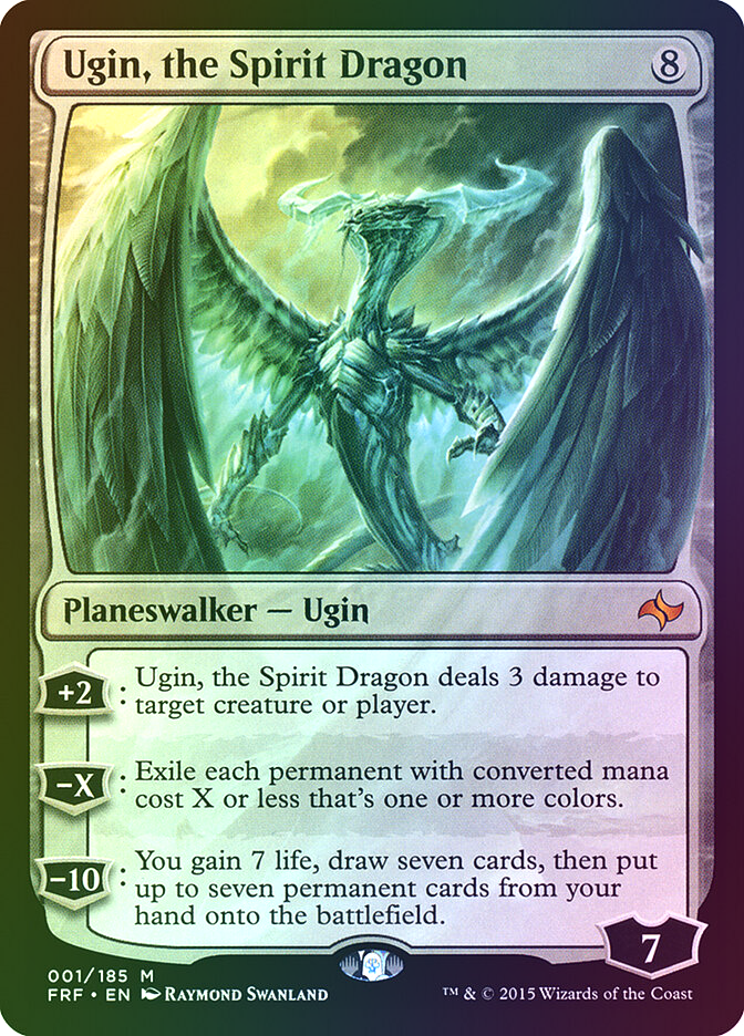 Ugin, the Spirit Dragon - FRF 1 Foil