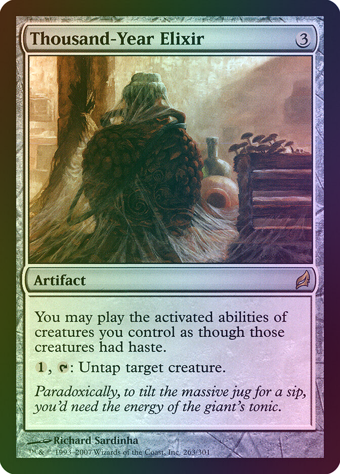 Thousand-Year Elixir - LRW 263 Foil