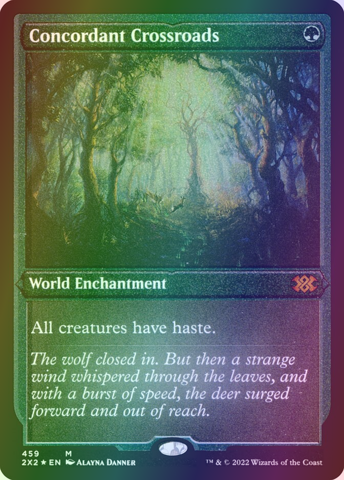 Concordant Crossroads - 2X2 459 Foil