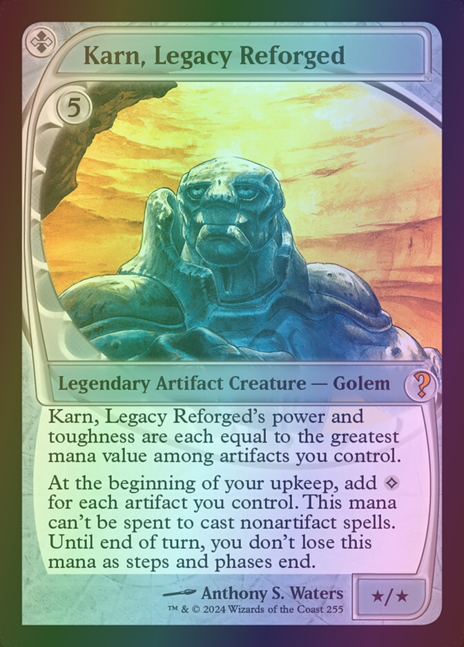 Karn, Legacy Reforged - MB2 255 Foil