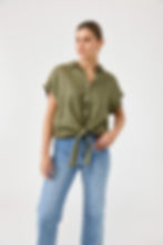 One Size Studio Tie Shirt by Eb & Ive