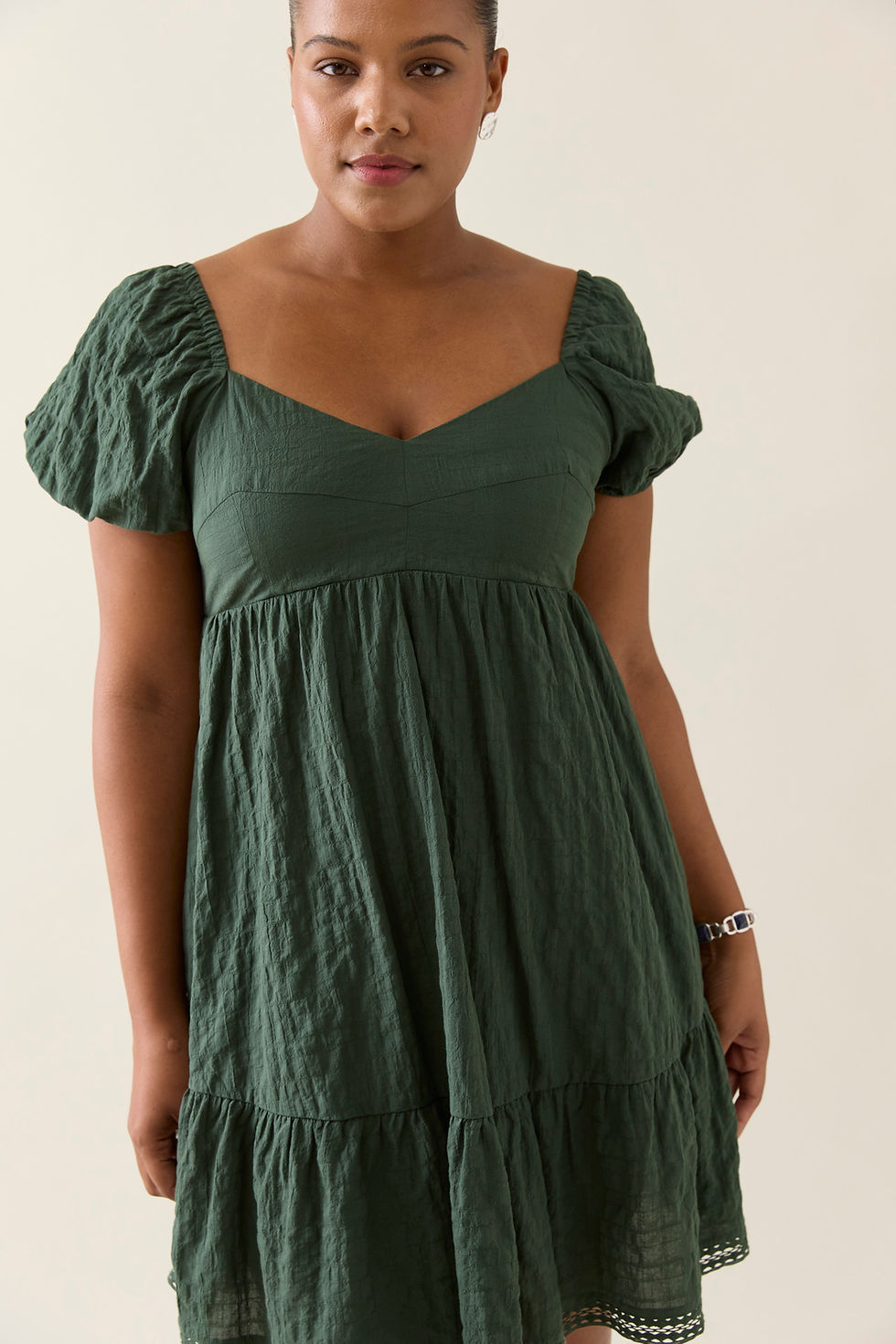 Thumbnail: Gingham Mini Dress by Isle of Mine