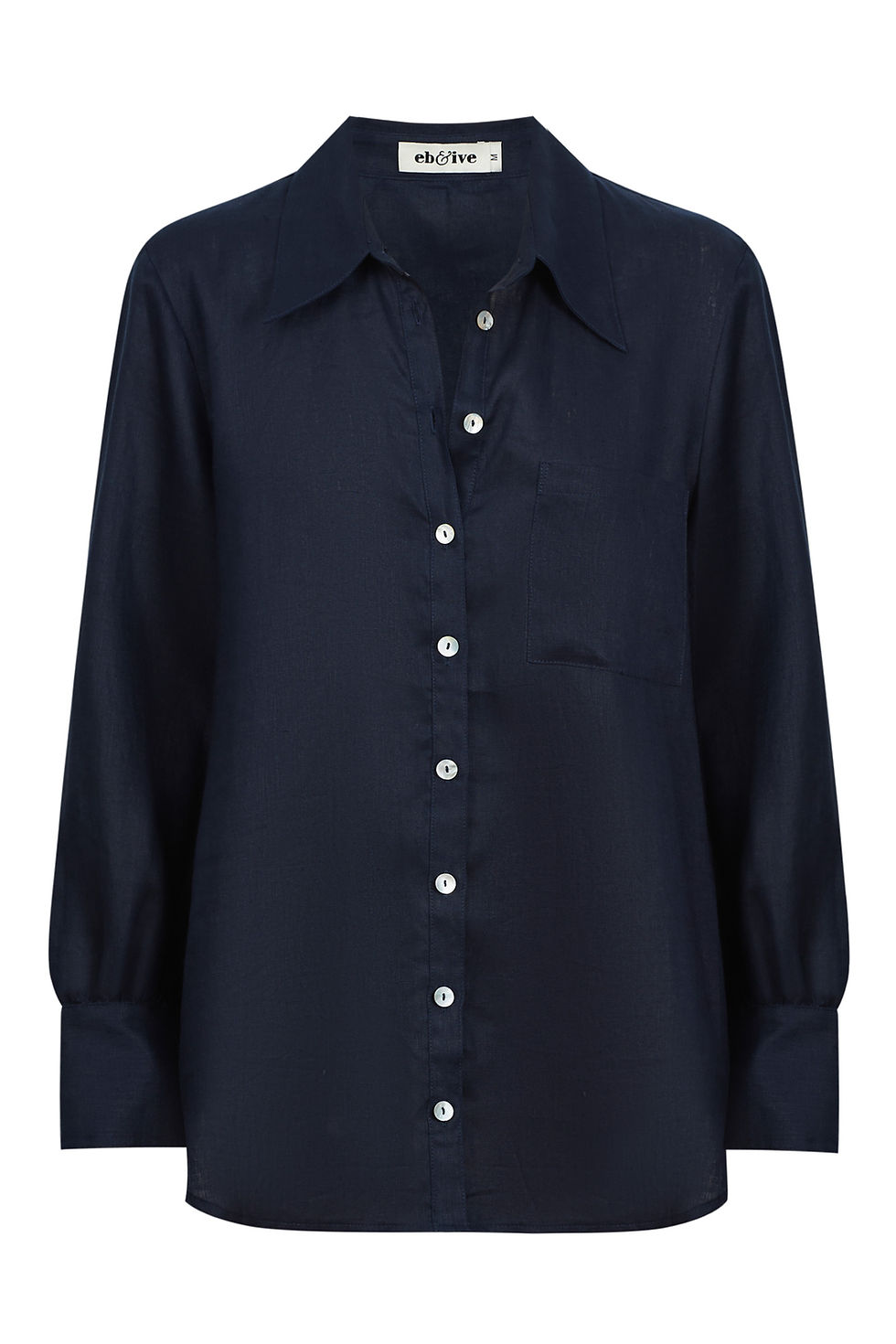 Thumbnail: 100% Linen Button through Shirt by Eb & Ive