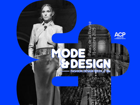 save the date Mode & design 15 octobre 2025