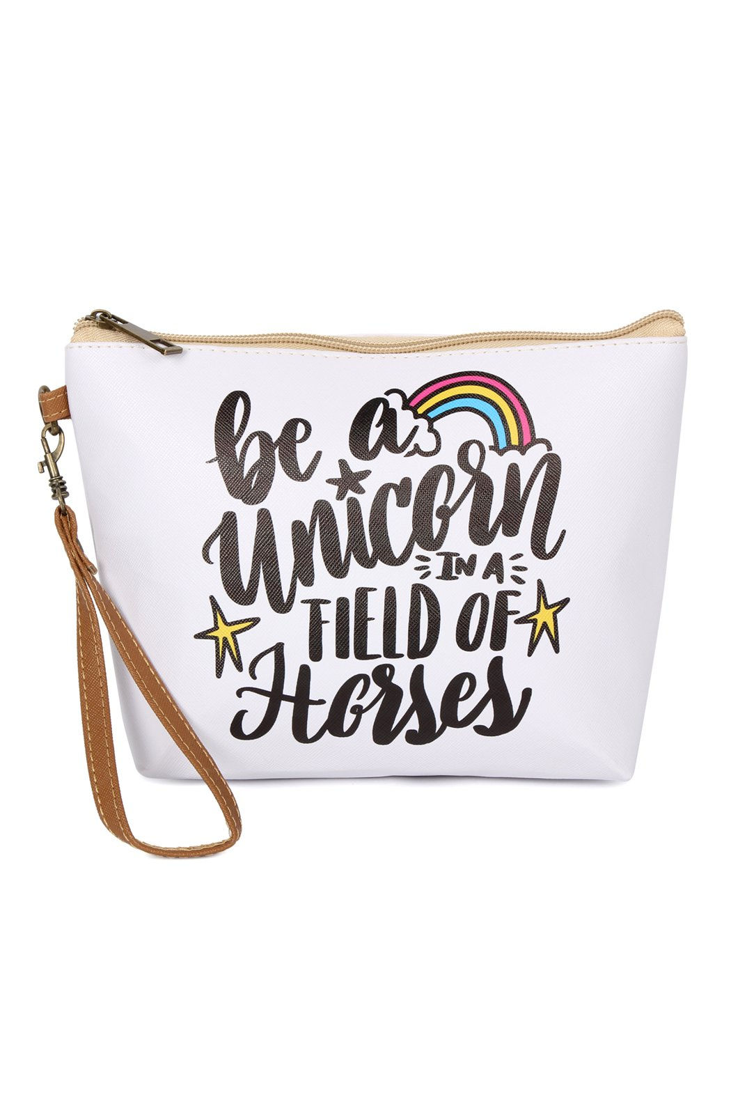 Hdg2467 - "Be a Unicorn" Cosmetic Bag