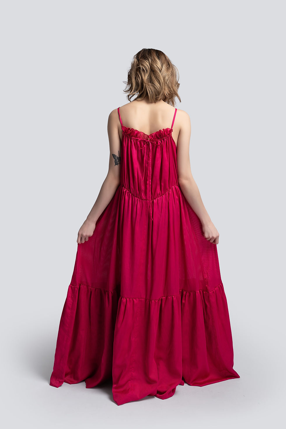 Miniatura: Mae Parachute Maxi Dress in Pink