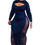 縮圖：TH2456 Cotton Custom Women Plus Size Sweater Dresses