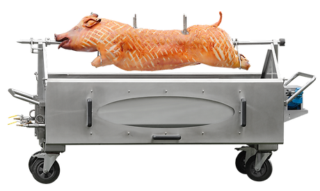 Spit Roast Hog catering with Forky Porkys in Elite Ovens