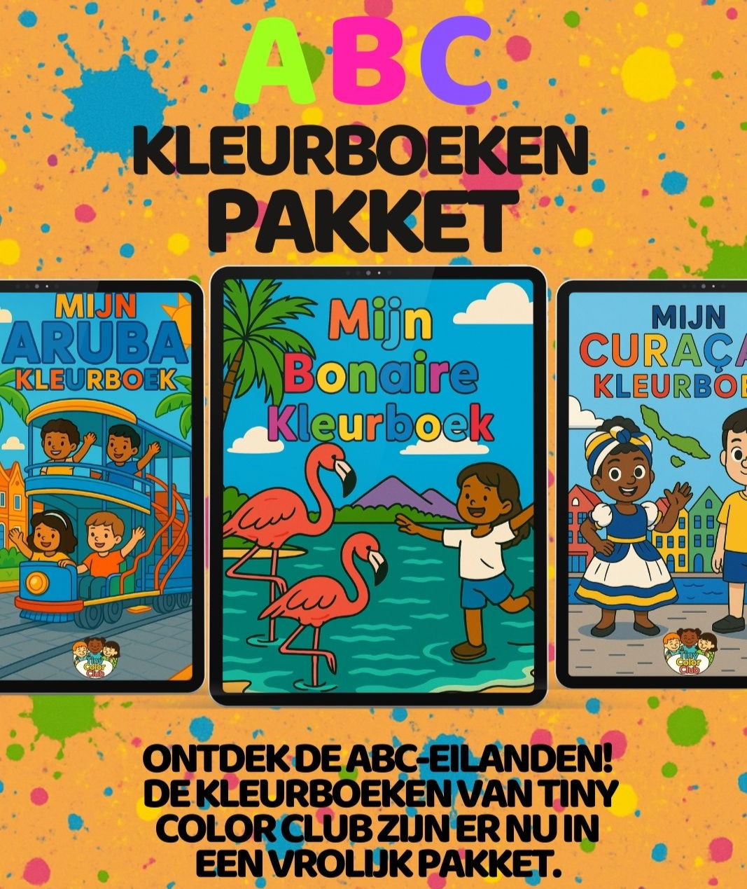 ABC kleurboeken covers