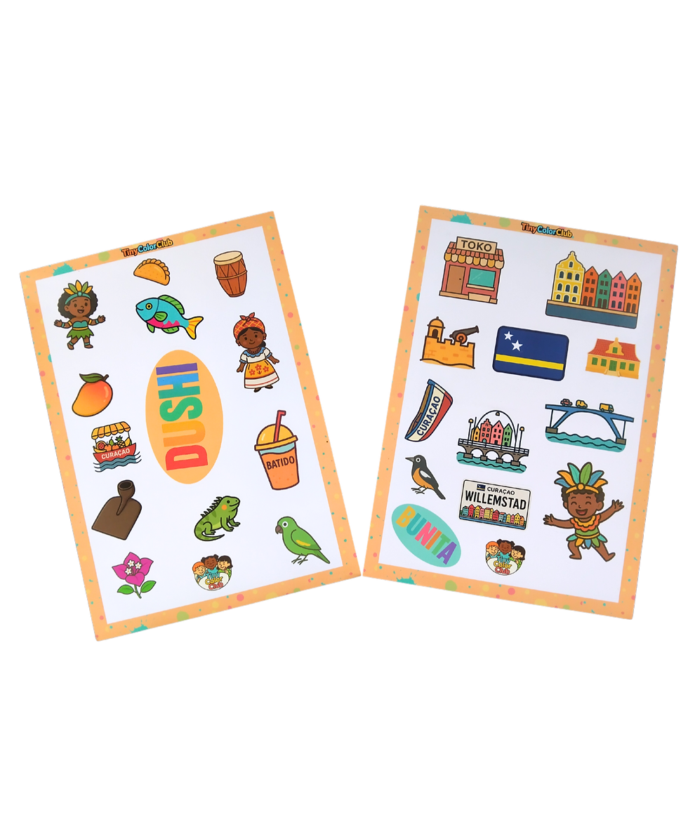 Thumbnail: Curaçao Kleur & Sticker Combo