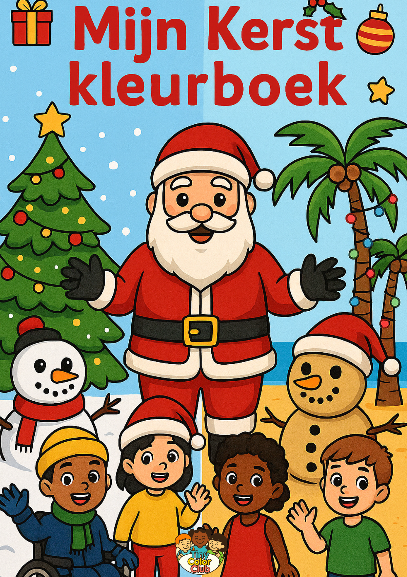 Cover Mijn Kerst kleurboek